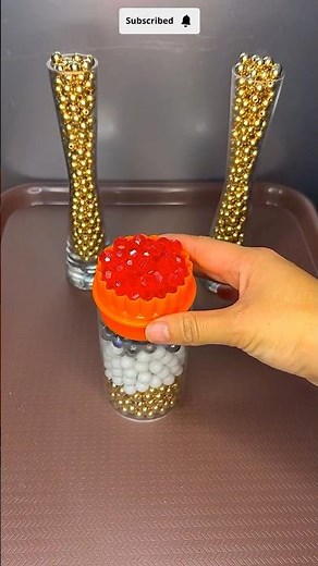 “Golden Beads — Perfect Harmony✨💫 #beads #stonebeads #satisfying