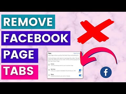 How To Remove or Hide Facebook Page Tabs? [in 2025]