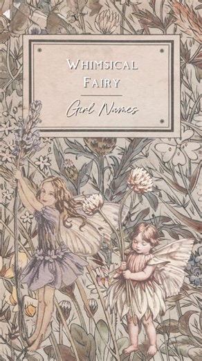 She was a fairy…Rare Whimsical Fairy Names🧚‍♀️ #babynames #fairycore #whimsicalnames #girlnames #fyp