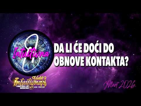 🌟DA LI ĆE DOĆI DO OBNOVE KONTAKTA?🌟 Tarot citanje 🔮 Grupno otvaranje @Intuitivna8 ​