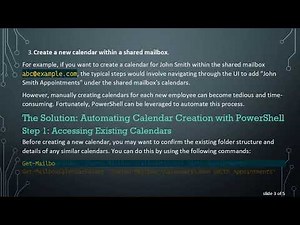 Create a New Office 365 Calendar with PowerShell