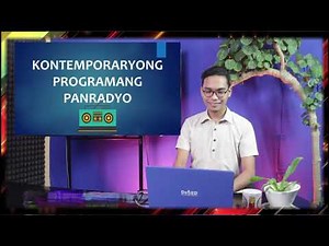 Salida TeleRadyo - Filipino 8 - Kontemporaryong Programang Panradyo