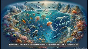 Blue green algae in biology