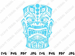 Hawaiian Tiki Svg, Tiki SVG, Tiki PNG, Tiki Man Png, Tiki Mask Svg, Maori Clipart, Maori Svg, Tiki Head Svg, Hawaiian Svg, Tiki Clipart SVG - Etsy