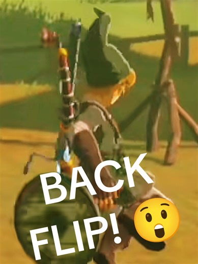 Backflip Tutorial for Zelda: Breath of the Wild