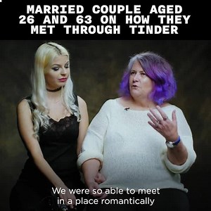 3.2M views · 6.1K reactions | This couple, aged 26 and 63, explain how they met, and what makes their relationship so special | UNILAD | Facebook