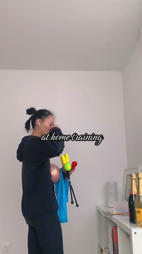 At Home Rhythmic Gymnastics Training Routine