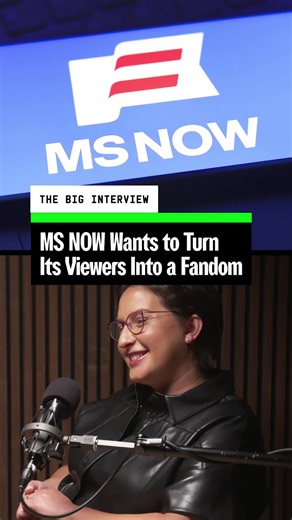 MS NOW's president, Rebecca Kutler, wants to leverage the cable news network's massive online and TV audience to create a fan community. First up: letting you chat with Rachel Maddow. Subscribe to or follow