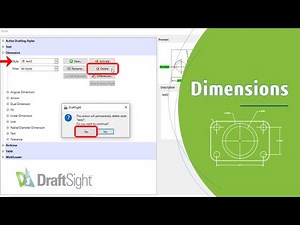 Delete Dimension Style