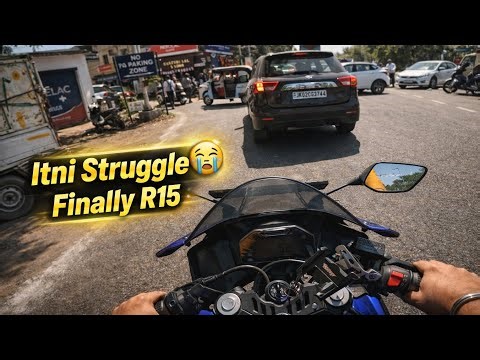 Maine Yamaha R15 V4 Kaise Khareedi 😳 | Meri Real Struggle Story 💔➡️🏍️. #r15v4