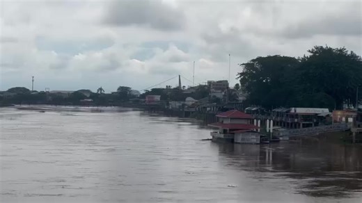 🚨🚫⚠️⛈️😱ALERTA BABAHOYO LOSRÍOS |Tras las lluvias registradas🌧⛈️ en los últimos días, se puede observar que el río 🌊🌊de Babahoyo ha aumentado su caudal