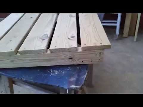 How to build a shadow box gate.