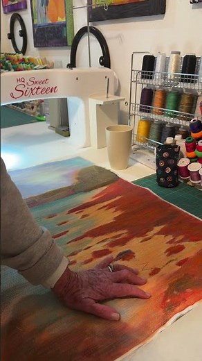 Facing an Art Quilt #ArtQuiltTips#TextileHowTo#FabricArtists#SewingSkills
