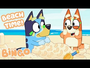 Dreaming of the beach🧡🏖️😊 | Bingo - Official Channel