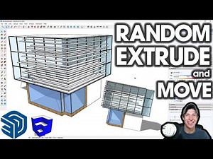 RANDOM Extrusion and Movement in SketchUp!