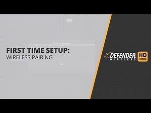How to Pair a Defender HD Wireless Camera to the Wireless Receiver