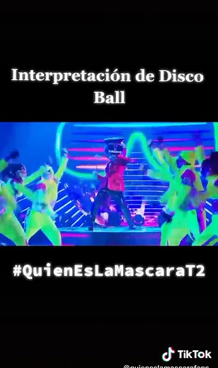 Quién es La Máscara: Interpretación de Disco Ball