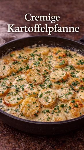 Cremige Kartoffelpfanne: Einfach und Lecker