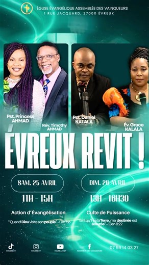 EVREUX REVIT ! #jesus #event #eglise #événement #fyp