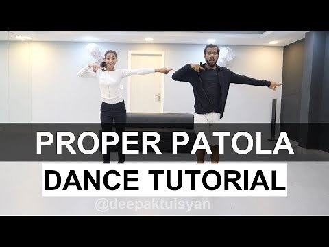 Proper Patola Dance Tutorial | Deepak Tulsyan Choreography | Badshah | Bollywood | Hip Hop