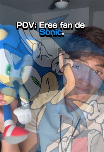 Pov: Eres fan de Sonic 💙 #sonic #gaming #sega #fyp #meme