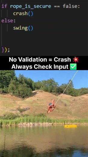 One Mistake… and Your Code Crashes 😭 | Input Validation #Shorts #viral #viralshorts #subscribe