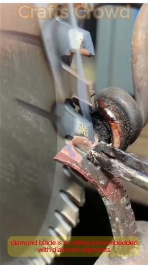 diamond blade is a cutting tool embedded with diamond segments