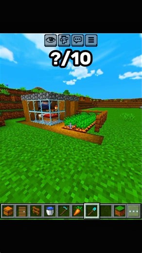 Minecraft First Day House 🏠!#minecraft #shorts