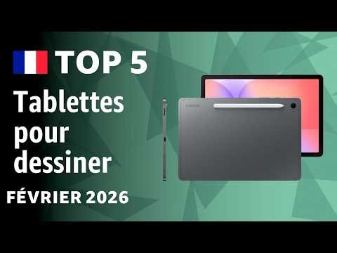 TOP-5: Les meilleures tablettes pour dessiner [avec stylet] – Test février 2026!
