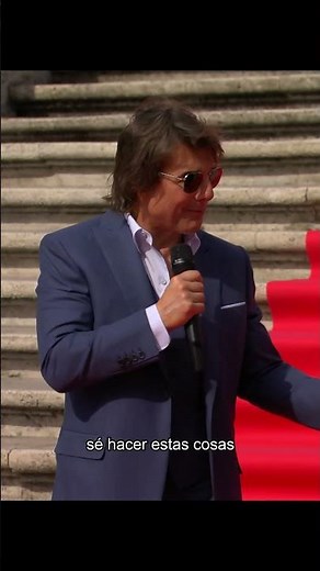Todo lo que hace Tom Cruise en Misión Imposible: Sentencia Mortal Parte Uno | Premiere Roma
