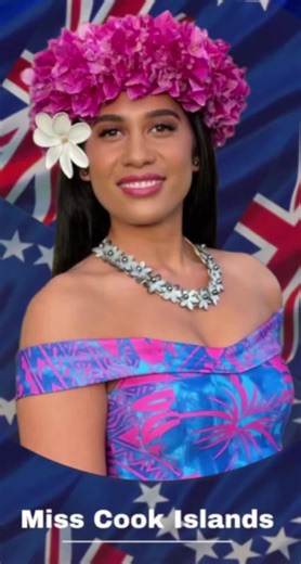 Miss Cook Islands Arrives for Pageant in Solomon Islands