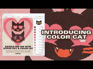 Introducing Color Cat | Free Dither Boy Software Add-on