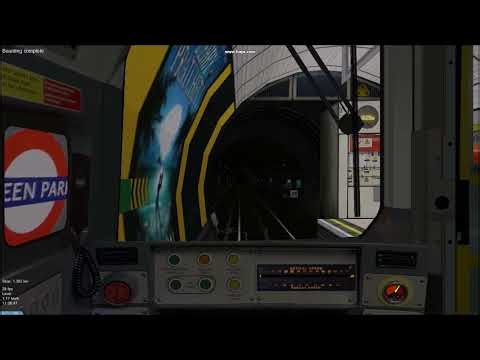 OpenBVE-LU Jubilee Line Green Park To Bermondsey - LT1996
