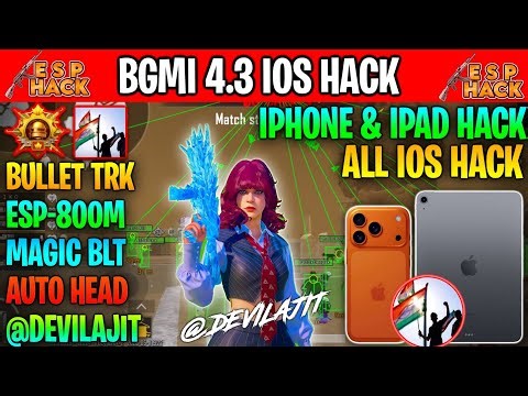 bgmi ios hack 4.3 free |how to hack bgmi ios 4.3 |skin hack bgmi ios | iPad And IPhone ios hack free