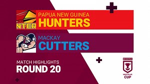 It was a thrilling end to the match as SP PNG Hunters hosted Mackay Cutters in their first home game in years. | Hostplus Cup