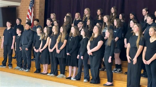Our SKMS 7th & 8th Grade Winter Choir Concert went great! Our talented students sang a variety of songs, including "Let It Grow" from the movie The Lorax, "Silent Night", and a fun "Christmas Sing-Along." Great job Mr. Szuba and everyone involved! | Signal Knob Middle School