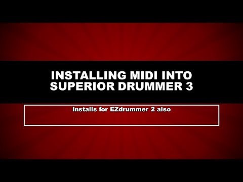 Installing MIDI into Superior 3