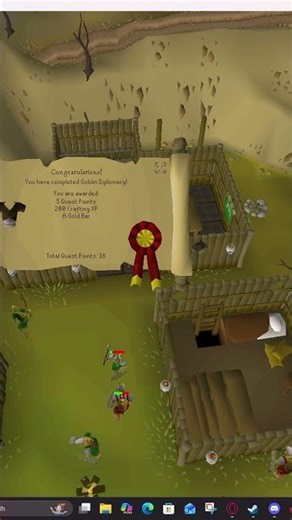GOBLIN'S ARE NUTS??? #oldschoolrunescape