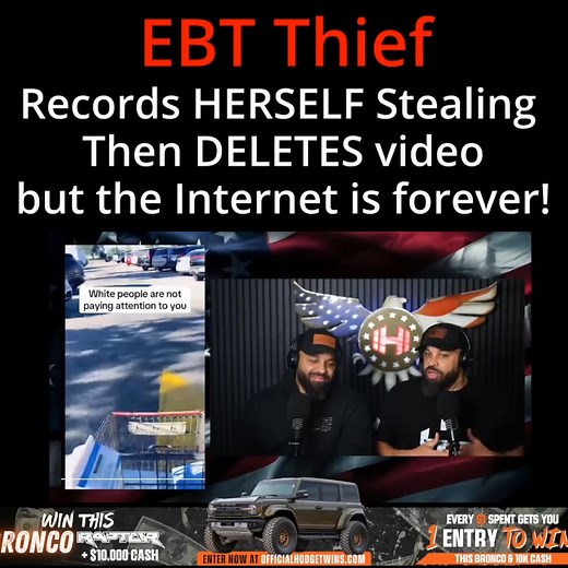 IDIOT Brags About Stealing when Her EBT Doesn't Work... Then DELETES Videos After... | Conservative Twins