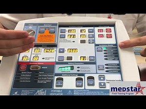 Medstar Field Training Program AHP 300 Ventilator Operation