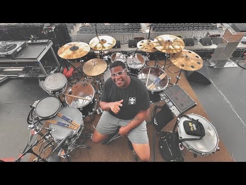 Tuning drums for live shows