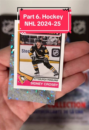 TOPPS 2024-25 NHL Sticker Collection Part 6