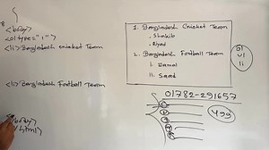 33K views · 715 reactions | HTML সৃজনশীল প্রশ্নের সমাধান || ol ul ও li ট্যাগের ব্যবহার শিখতে পারবে || HSC ICT class || #HSC #ICT #html | Shahabuddin Sardar | Facebook