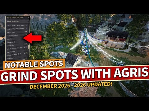 Best Grind Spots With AGRIS in Black Desert (December 2025 Updated)