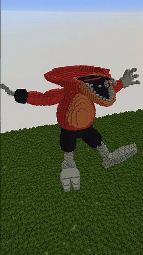 MINECRAFT FIVE NIGHT AS FREDDY'S FOXY BUILDING TIMELAPSE #shorts #fnaf #minecraft