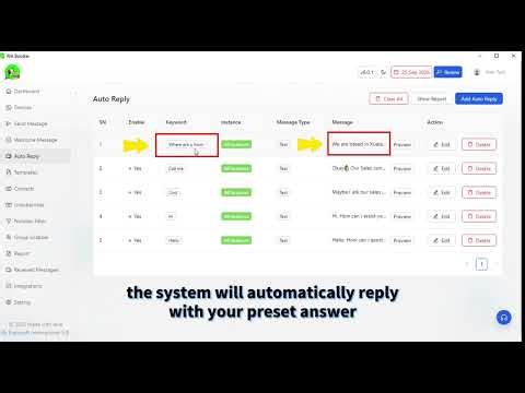 How To Set Auto Reply
