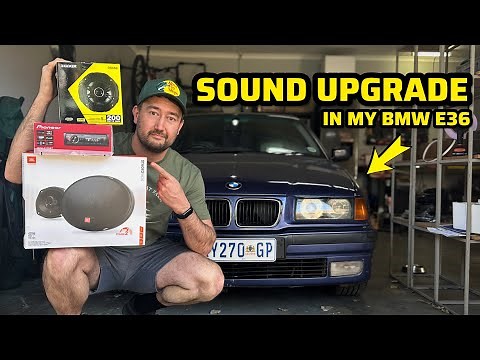 Upgrading the BMW E36 Audio System! Doing it all myself! | E36 Project Part 3