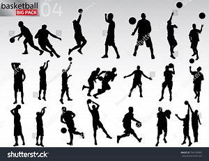 Basketball Big Pack Stock Vector (Royalty Free) 764105905 | Shutterstock