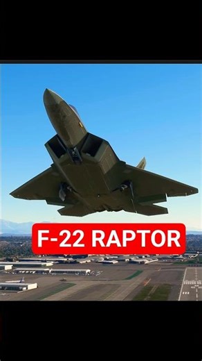 F-22 Raptor unbeatable and exclusive US Air Force Jet. #msfs2020 #f22raptor #usarmy