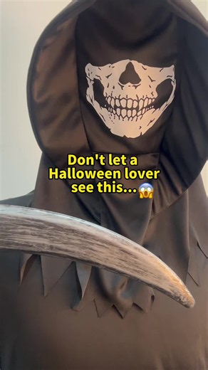 Halloween Cosplay Costume Grim Reaper.Mask 🤭🔪#tiktokshopsummersale #halloweenparty #grimreaper #grimreapercosplay #halloween